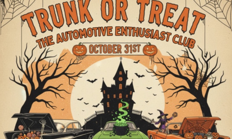 Automotive Enthusiast Club Trunk Or Treat