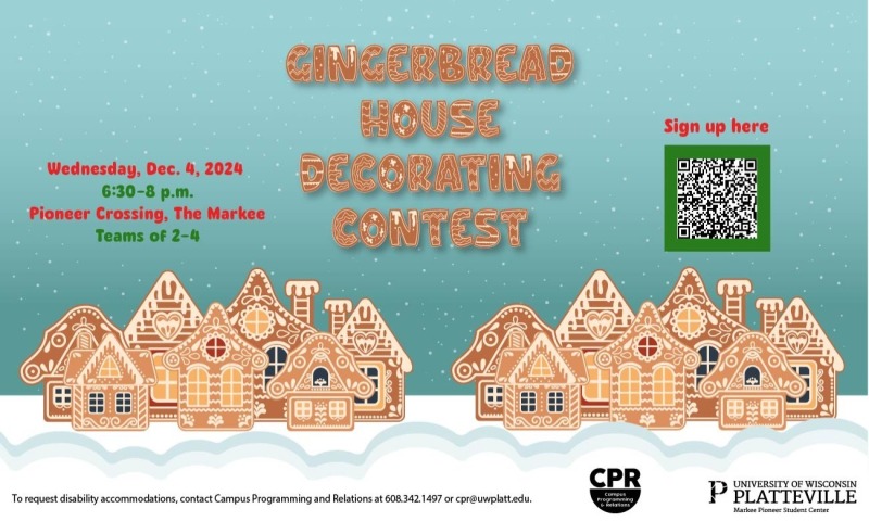 Gingerbread House Decorating Contest