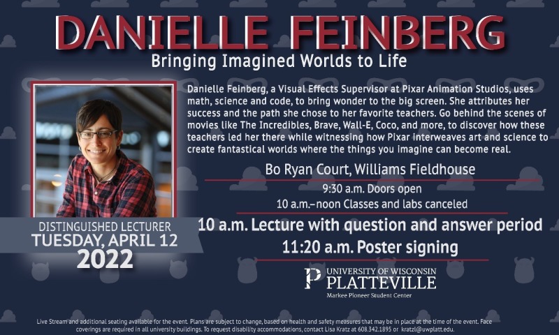 2022 Distinguished Lecturer: Danielle Feinberg