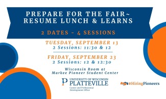 Resume Workshop Lunch & Learns