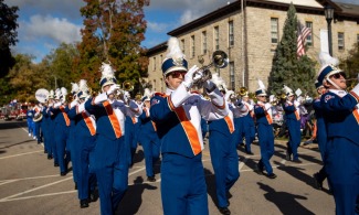 Marching Pioneers Halftime Show at Pioneer Football