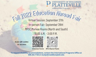 Fall 2022 Education Abroad Fair