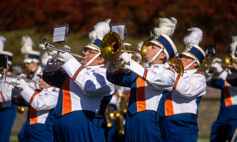 Marching Pioneers Halftime Show at Pioneer Football