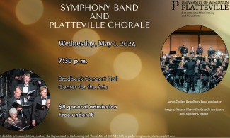 Symphony Band and Platteville Chorale Concert