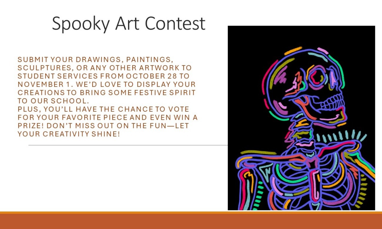 Spooky Art Contest