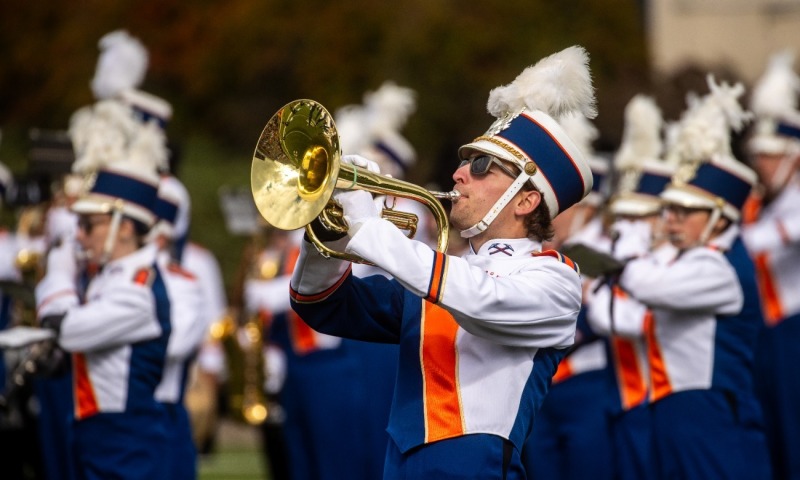 Marching Pioneers Halftime Show at Pioneer Football
