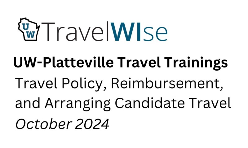 UW Travel Trainings Part 2: Reimbursement