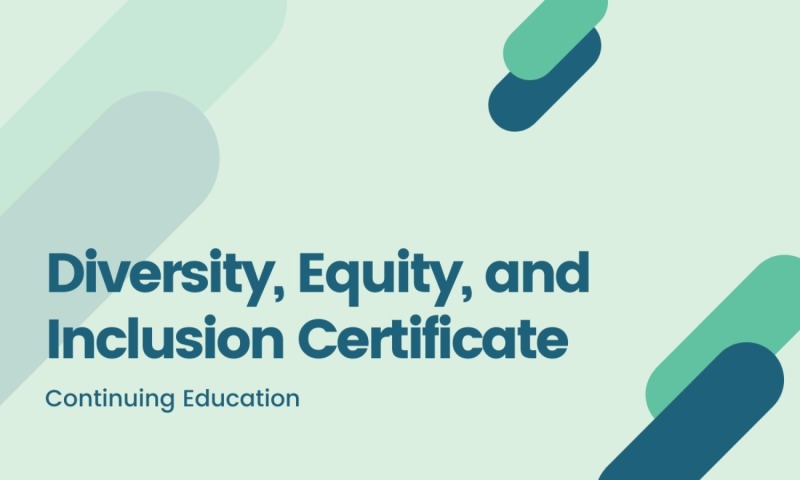 Diversity, Equity, and Inclusion Certificate