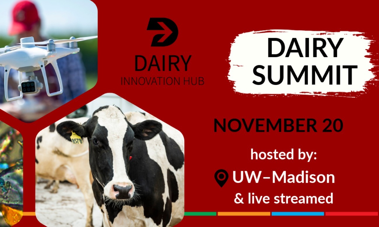 Dairy Innovation Hub to host Dairy Summit 