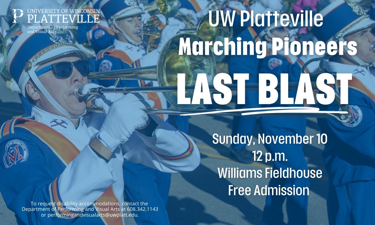 UW-Platteville Marching Pioneers' Last Blast Concert