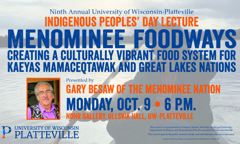 Indigenous Peoples' Day Lecture