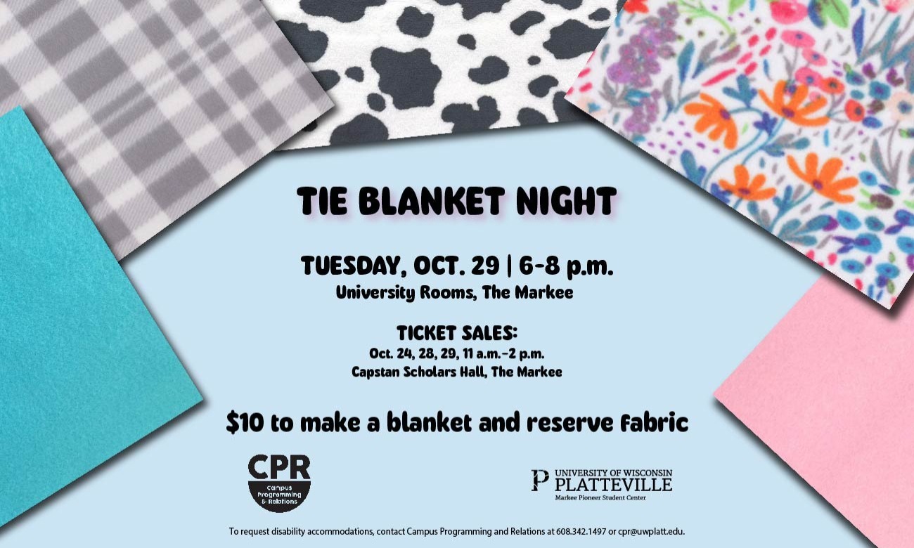 Tie Blanket Night