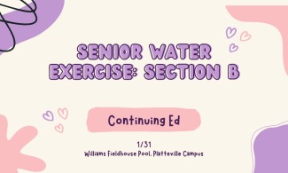 Senior Water Exercise: Section B