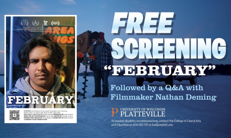Screening of award-winning film FEBRUARY