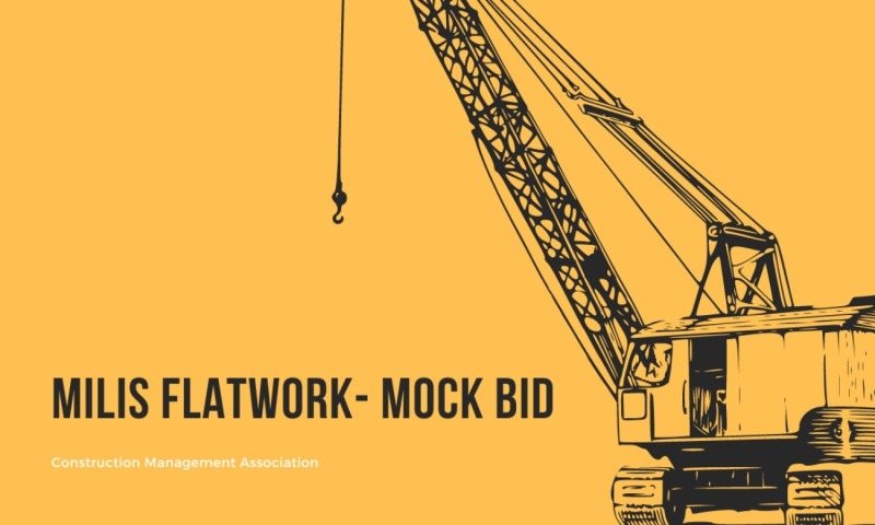 Milis Flatwork - Mock Bid