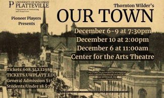 Pioneer Players Presents OUR TOWN 