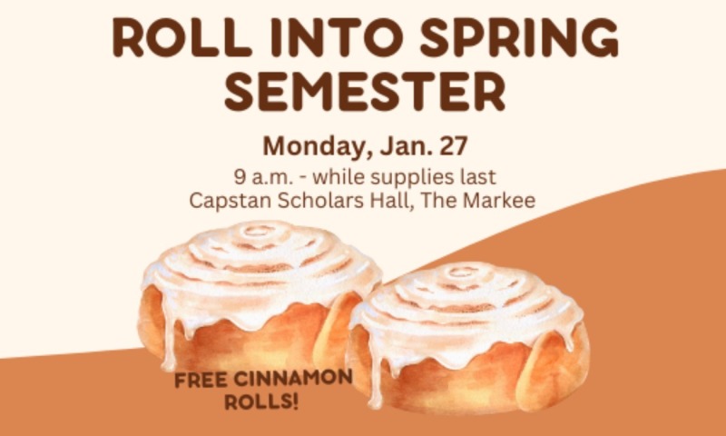 Roll Into Spring Semester