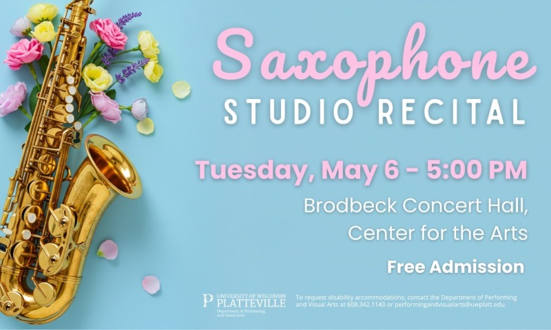 Saxophone Studio Recital