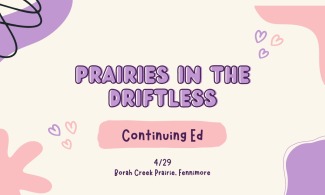 Prairies in the Driftless