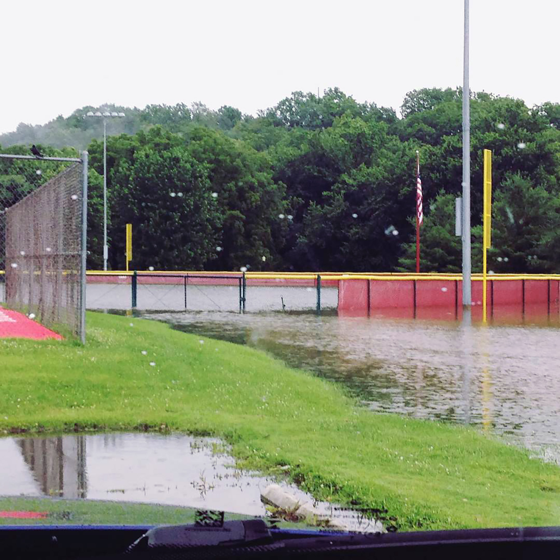 Flooding in Darlington, Wis.