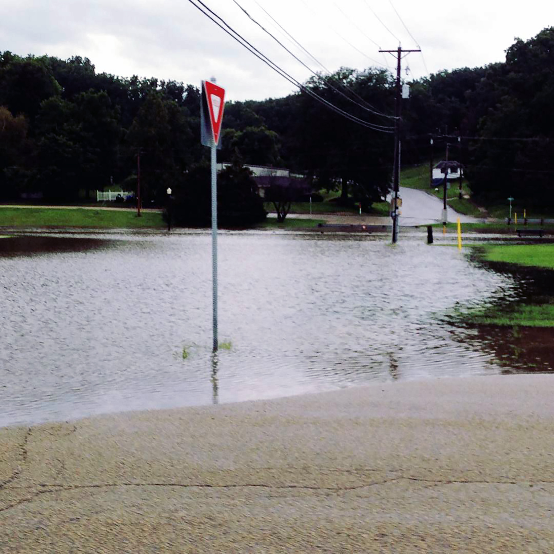Flooding in Darlington, Wis.
