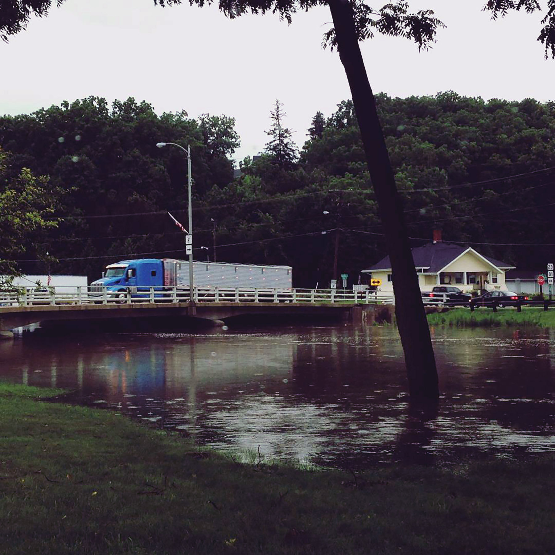 Flooding in Darlington, Wis.