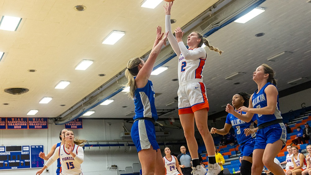 Pioneer Women's Basketball vs UW-Stout